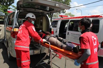 PMI DIY gelar simulasi Penanganan Kegawatdaruratan Korban Banyak