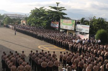 1800 personel Polri amankan peringatan Hari Buruh di Lampung