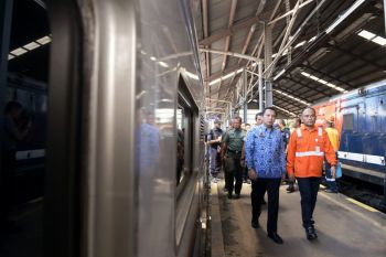 Gubernur Lampung cek kesiapan KAI hadapi angkutan Lebaran