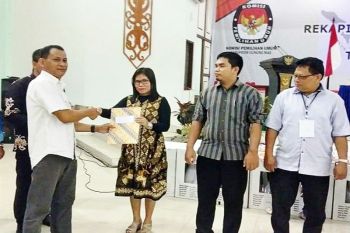 Jokowi-Ma'ruf Amin kuasai seluruh kecamatan di Gunung Mas
