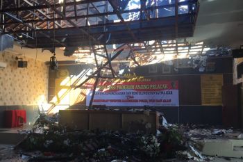 Polres Lamsel sementara pindah ke gedung disediakan Pemkab Lampung Selatan