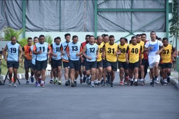 Pamen Kodam XIII/Merdeka tes kesamaptaan jasmani