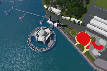 Pesisir Selatan alokasikan Rp4 miliar bangun masjid terapung di pantai Carocok Painan