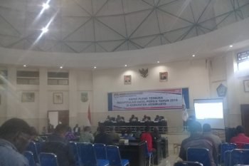 KPU Jayawijaya mulai rapat pleno rekapitulasi suara empat distrik