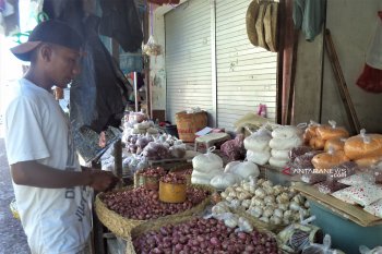 Distribusi bawang dari Surabaya berkurang, picu kenaikan harga bawang di pasaran Kupang