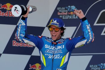 Ini strategi Alex Rins finis kedua di Jerez