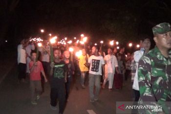 Sambut Ramadhan warga Kolaka gelar pawai obor