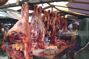 Harga  daging ayam di Mesuji Lampung naik