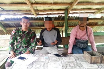 Pasukan perbatasan RI-PNG amankan satu pucuk "airsoft gun"