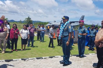 Danlantamal VIII Manado lakukan kunjungan kerja ke Talaud
