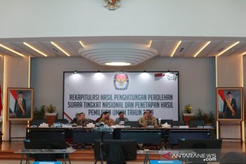 KPU mulai rekapitulasi nasional Jumat ini