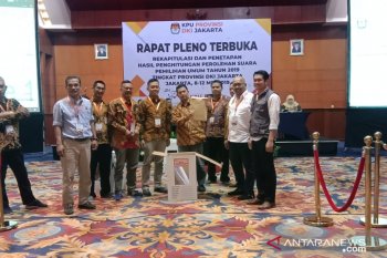 Di Jakarta, Jokowi-Ma'ruf unggul tipis