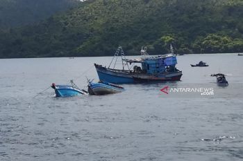 Susi kembali tenggelamkan kapal ikan asing di Natuna