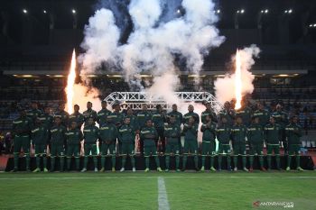 Peluncuran tim dan uji coba Persebaya