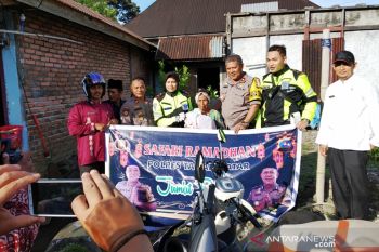 Ngabuburit berkah ala Polres Tanah Datar