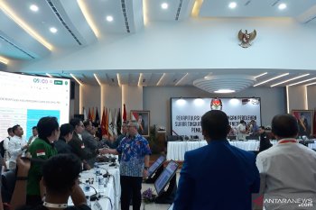 Rekapitulasi tuntas delapan provinsi, Jokowi menang di enam provinsi