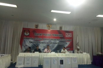 KPU Batam tunda kembali rapat pleno rekapitulasi suara