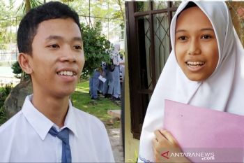 Pelajar peraih nilai tertinggi beberkan cara belajar mereka