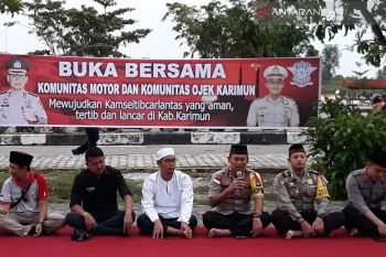 Kapolres Karimun ajak komunitas motor jadi agen keselamatan