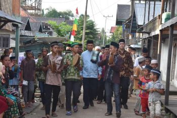 Bupati Nadalsyah safari Ramadhan di Lahei Barat