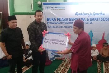 PT Wom gelar bakti sosial di 21 masjid
