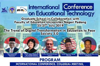 Prodi teknologi pendidikan FIP UNP gelar kolegial dan seminar internasional