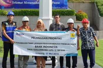 Bank Indonesia Jateng nikmati layanan premium PLN
