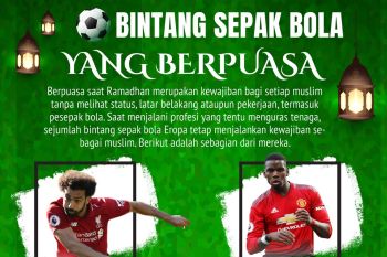 Bintang sepak bola yang berpuasa