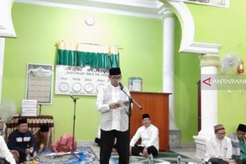 Bupati Kuansing Mursini safari Ramadhan