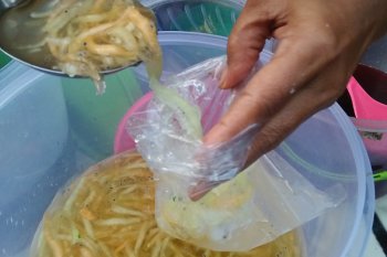 Es Blewah jadi kuliner khas Pasar Ramadhan di Denpasar