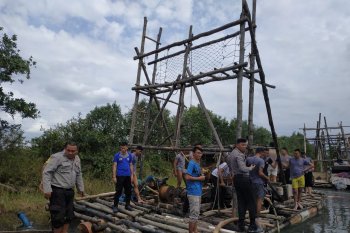 Polres Bangka Tengah tutup tambang timah di daerah resapan air