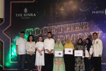 Manajemen The Rinra  santuni anak panti asuhan