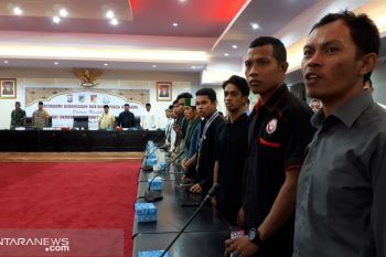 Sejumlah elemen deklarasi keamanan pascapemilu di Sulteng