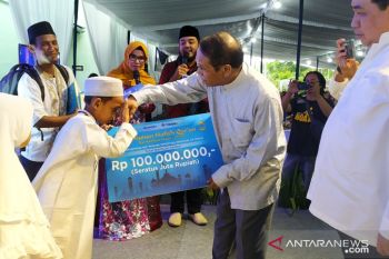 PT Timah kucurkan Rp100 juta beasiswa Tahfiz Quran Pangkalpinang
