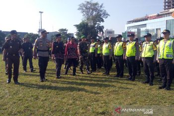 Antisipasi aksi massa, Polres Banyumas gelar apel kesiapan pengamanan