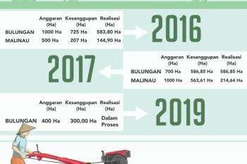 Kerja Sama dengan TNI, 300 Ha Sawah Dicetak Tahun ini