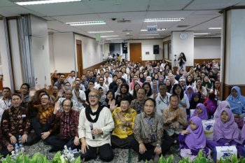 Garudafood santuni ratusan anak yatim dalam gelar "Ramadhan Creative"