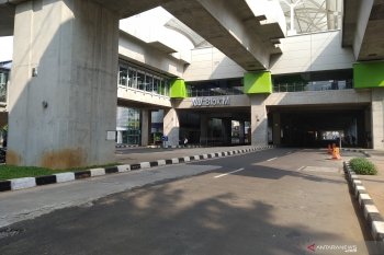 Kawasan perniagaan Blok M normal