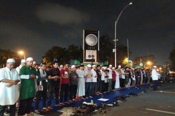 Aksi 22 Mei di Medan, dua pria bawa senjata ditangkap