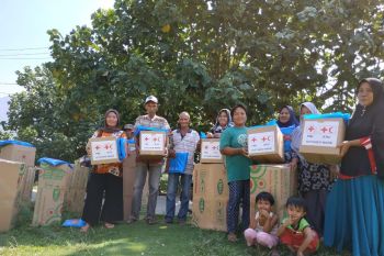 PMI salurkan bantuan untuk korban bencana tsunami Lampung