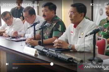 Panglima tegaskan TNI akan  "back up" Polri tangani kerusuhan