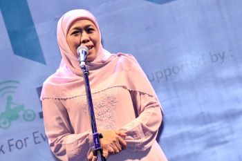 Gubernur Jatim sampaikan ucapan selamat kepada Jokowi