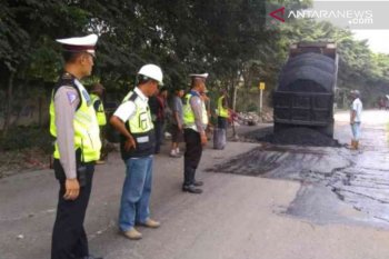 Kementerian PUPR perbaiki 29 kilometer jalur mudik Bekasi