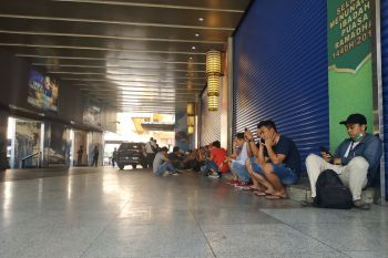 Antisipasi kericuhan, Pasar Tanah Abang Blok A ditutup