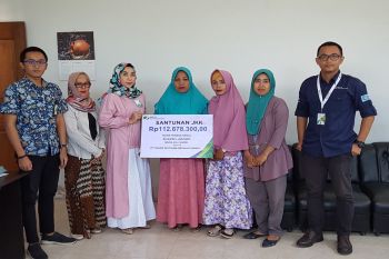 BPJS Ketenagakerjaan Donggala bayar santunan KK korban bencana senilai Rp707 juta
