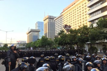 Massa berdatangan kembali di Kantor Bawaslu