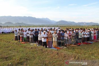 Masyarakat Aceh Besar shalat minta hujan