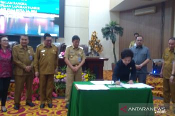 DPRD Manado gelar paripurna penyampaian hasil pembahasan LKPJ 2018