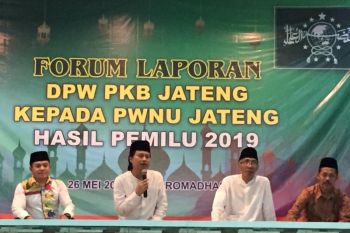 Laporkan hasil pemilu ke PWNU, PKB Jateng: Peningkatan suara sangat signifikan
