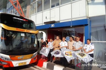 Bus AKAP Tol Trans Jawa resmi dioperasionalkan
